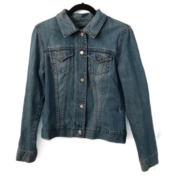 Gap jean jacket medium wash - Picture 1 of 5